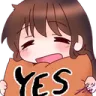 Anime Yes anime_yes Discord Emoji