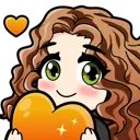 swiftieheartorange Discord Emoji