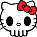 19_hellokitty_skull Discord emoji