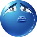 Blue Cry blue_cry Discord Emoji