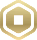 Robux 2019 Logo Gold Robux_2019_Logo_gold Discord Emoji