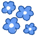INT_BlueFlowers Discord Emoji