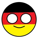 Germany Ball Happy Discord emoji