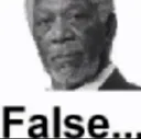 false
