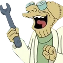 FarnsworthLaugh Discord emoji