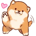shiba_heart
