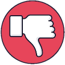 DISLIKE_bad_no_disaprove Discord Emoji from Babft United Empire