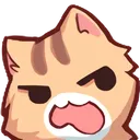 Neko Groan Discord Emoji