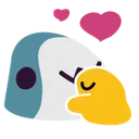 BigBlobhajHug150 Discord Emoji