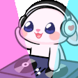 bunny_dj_112px Discord emoji