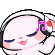 bunny_music_112px Discord emoji