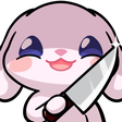 bunny_knife_112px Discord emoji