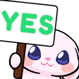 bunny_yes_112px Discord emoji