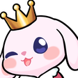 bunny_crown_112px Discord emoji