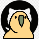 github_parrot animated emote - Grove