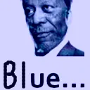 blue