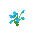 Minecraft_blue_orchid Discord Emoji