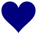 Darkblueheart Discord Emoji
