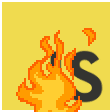 javascriptonfire animated Discord emote from Grove