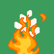 groveonfire animated GIF emoji from Grove