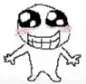 GRINNING