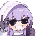 AtsukoSunglassesThumbup