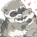 hug_raccoon
