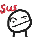 Sussy sussy Discord Emoji