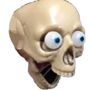 goofy_ahh_skull Discord Emoji