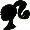 Barbielogoblack Discord Emoji