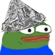 ConspiracyTinfoilHatPepe Discord Emoji