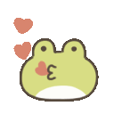 Frog Kiss Discord Emoji