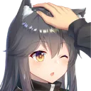 nekogirlheadpat Discord Emoji