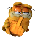 garfmiddlefinger