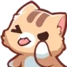 1nekobrattonguekitty_brat Discord Emoji