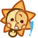 SunExclaim custom emote | Little Daycare 🎃