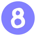 3316pastelblueeight Discord Emoji