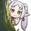 FrierenPeek Discord sticker from Anime Sekai