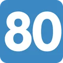 eighty