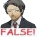false