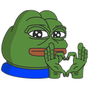 pepeheart custom emote | Grove