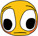 CursedFlushedWide Discord emoji