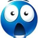 bluegasp Discord emoji