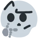 7858thinkskull Discord Emoji