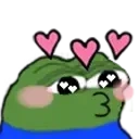 PeepoKiss Discord emoji