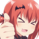 Thumbsup Discord sticker - BLUE VORTEX