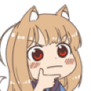 Thinkingcatgirl custom emote from BLUE VORTEX