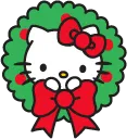 hello_kitty_wreath Discord Emoji