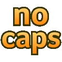 no_caps no_caps