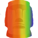 rainbowmoyai